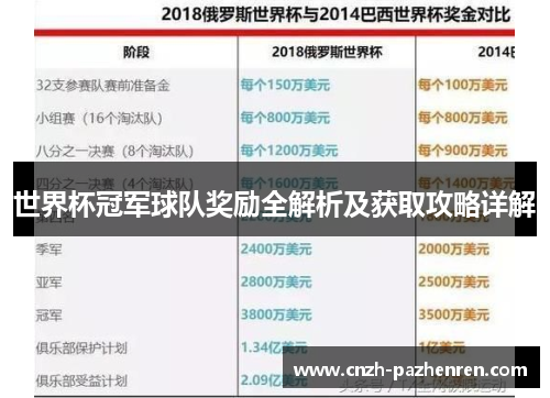 世界杯冠军球队奖励全解析及获取攻略详解